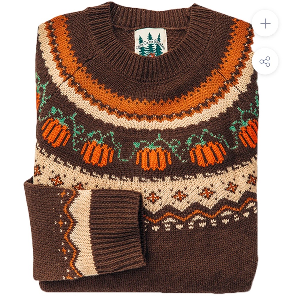 Kiel James Patrick Cozy Pumpkin Sweater